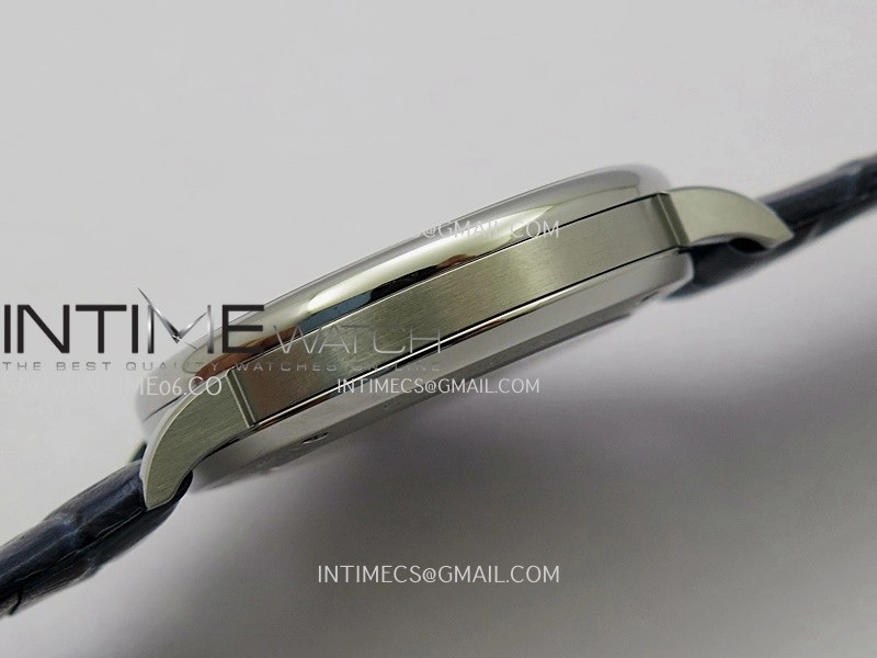 Saxonia Thin 211.026 SS SVF Best Edition Blue Star Dust Dial On Blue Leather Strap A2892